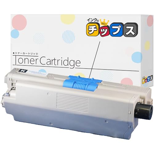 Amazon.co.jp: インクのチップス TC-C4AK2 ブラック 大容量版 オキ