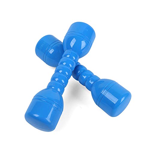 SASCD Haltères Femmes Fitness Workout Dumbbell Girl Enfants Enfants Home Gym Gym Yoga Exercice Dumbbells 1 Paire (Color : Blue) Cover