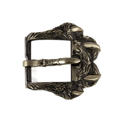 German silver belt buckle Wolf's Paw, wolf paw with claws, beast claws belt buckle, handmade beast paw big belt buckle for 1.5 inch men belt