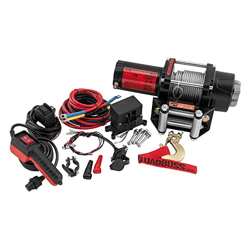 Quadboss 2500 Lbwinch 2500Lb W/Cable Qb Rp25wc New