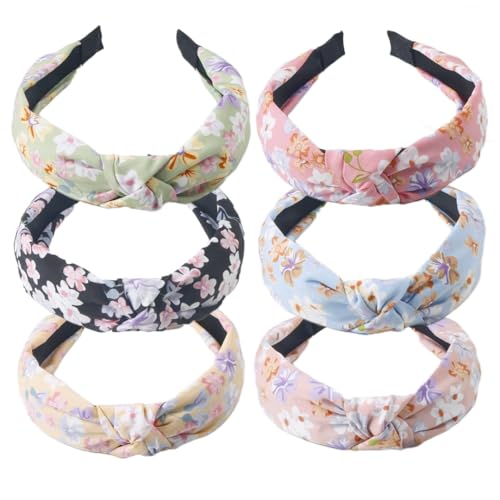 Bandeaux cheveux rétro lot de 6 cadeau idéal pour femmes et filles