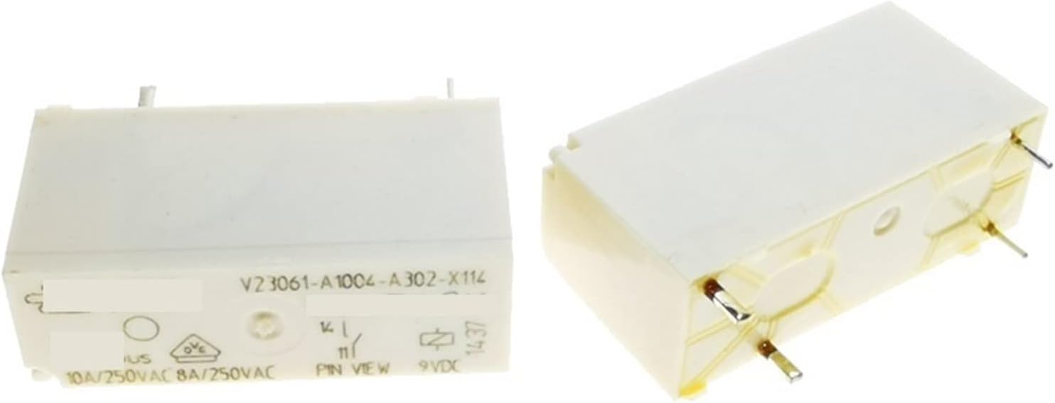 5Pcs V23061 Relay V23061-A1004-A302-X114 9VDC V23061-B1005-A401 V23061-B1007-A501 12VDC 9V 12V(V23061-b1007-a501)