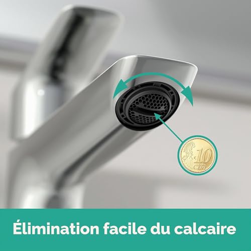 Mitigeur lavabo 240 hansgrohe Logis idéal pour vasque à poser chromé - 3