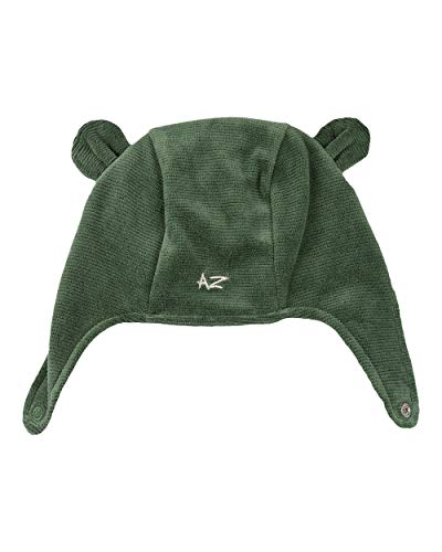 Touca de Bebê Plush Ondulê Orelhinhas - Verde G