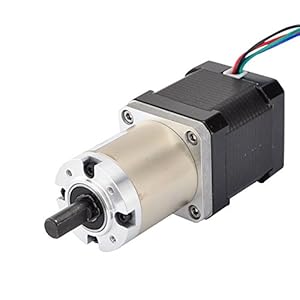 STEPPERONLINE 100:1 Planetengetriebe Nema 17 Schrittmotor/Getriebemotor Wellendurchmesser Φ8mm Länge 48mm für 3D DRUCKER/DIY CNC