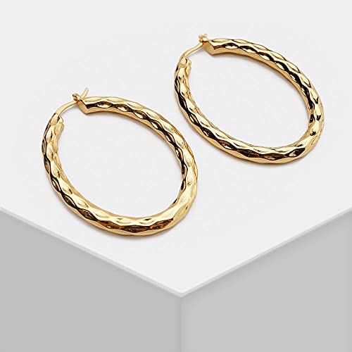 Koleso H9 Boutique Trendy Circle Oval Earrings For Party Women Girl Hoop Earrings Geometric Earrings-22422 #TOP1