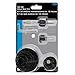 Performance Tool 1987 12 Pc. Hole Saw Kit, 3/4 in. to 2-1/2 in., Heat-Treated Carbon Steel, Great for Wood and PVC, 1 in. Cutting Depth