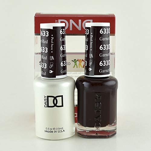 DND Gel Set (DND 633 Garnet RED)