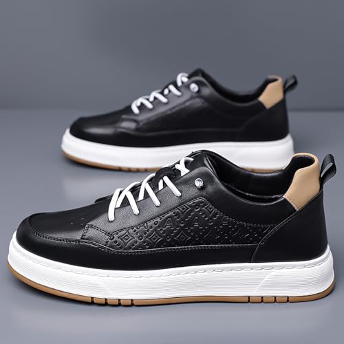 Men's Casual Dress Sneaker Comfortable Breathable Lace-Up Fashion Sneakers3