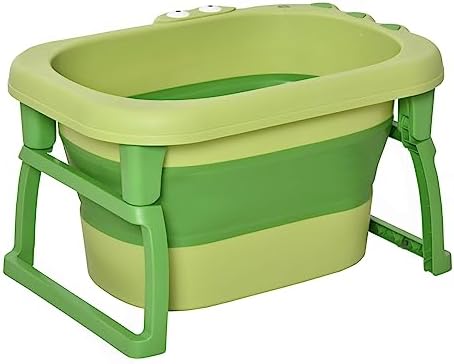 TOPAMIX Banheira Infantil Retrátil Dobrável Ergonômica Modelo Ofu...