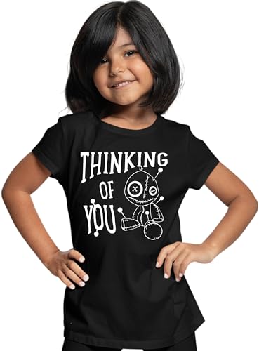 Go All Out Thinking of You Voodoo Doll Halloween Magic Funny Mens Women Youth T-Shirt2