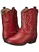 Baby Deer Western Boot (Infant/Toddler),Red,8 M US Toddler