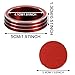 TOMALL 2pcs Aluminum Multi-Media Central Control Console Knob Cover Trim Compatible with Audi A3 2014-2020 Car Interior Switch Decor Accessories (Red)