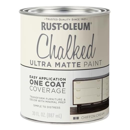 Rust-Oleum Chalked All-in-One Ultra Matte Chiffon Cream Spray Paint