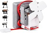 Upgraded 2.0 RPM Auger Motor Replacement Parts for Traeger, Pit Boss Wood Pellet Grills & Camp Chef Smokers, Oklahoma Joe's & Cuisinart WoodCreek Pellet Grill, Barbecue Auger Motor, 120V 60Hz 2 Pole