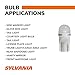 SYLVANIA - 194 T10 W5W LED White Mini Bulb - Bright LED Bulb, Ideal for Interior Lighting - Map, Dome, Cargo and License Plate (Contains 2 Bulbs)