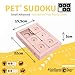 My Intelligent Dogs Interaktives Hundespielzeug Intelligenz, Hundepuzzle - Intelligenzspielzeug für Hunde Mentalen Auslastung - Interaktives Spielzeug Hund, Denkspiele für Hunde Sudoku S Advanced