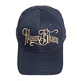 [Prison Blues] [プリズンブルース] ベースボールキャップ スクリプトロゴ ネイビー