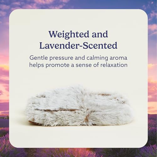 warmies Microwaveable House Slippers for Women - Plush, Soft & Fuzzy Indoor Slippers with Backs & Non-Slip Memory Foam Soles - Cozy Warm Ladies Slipper4