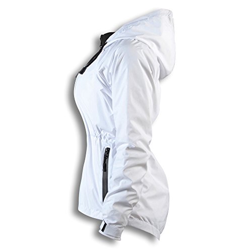 Qube - Giacca a Vento da Donna, per Corsa