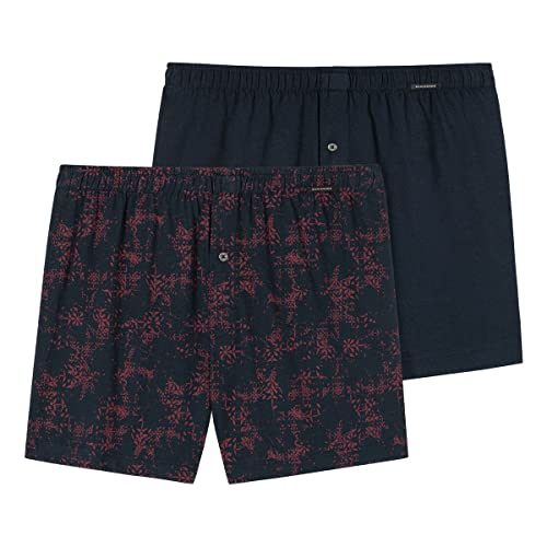 Schiesser Herren 2PACK Boxershorts Unterwäsche, Sortiert 6, L