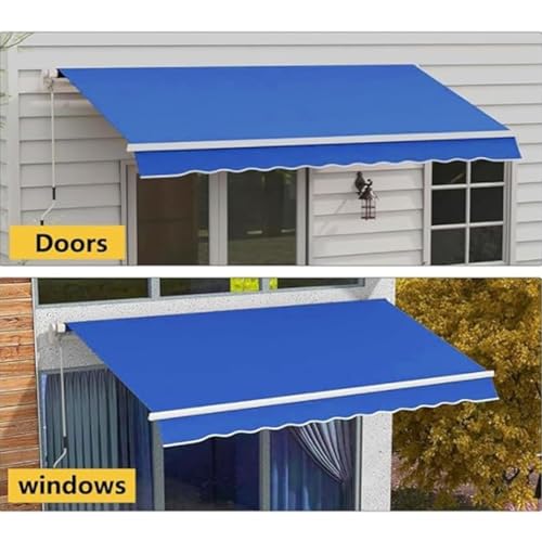 Toldo de patio de repuesto de 2x1,5 m en poliéster con protección UV para terraza 8