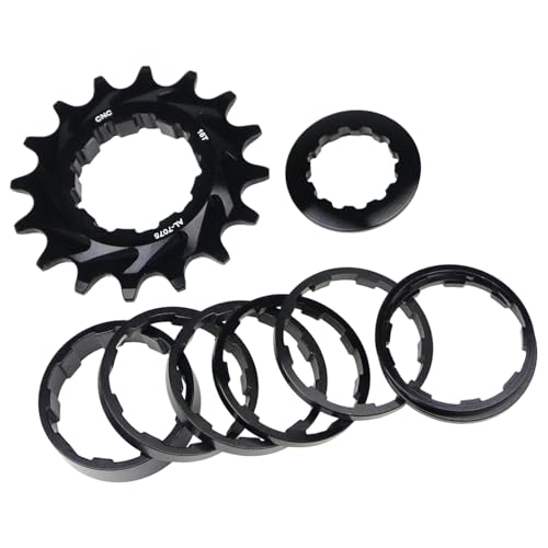 Pignon en aluminium 16T durable pour VTT transmission single speed