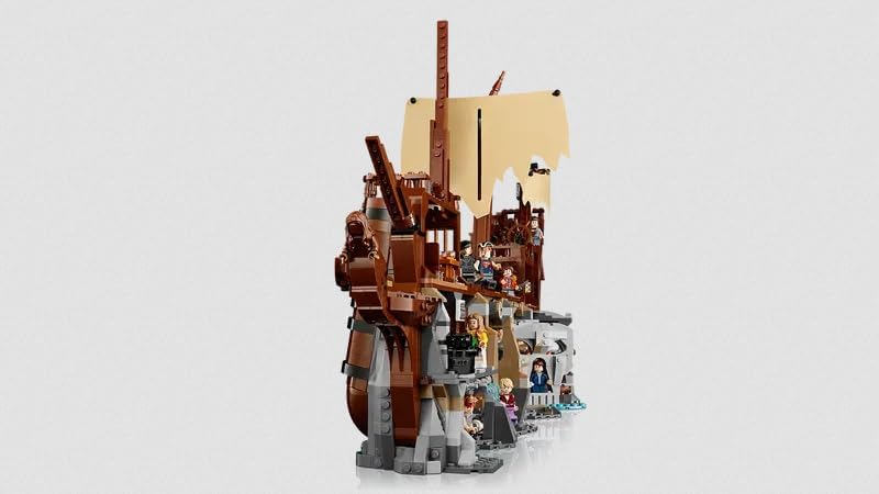 LEGO Ideas The Goonies 21363 Pirate Ship Adventure Set, 2912 Pieces, Movie-Themed Building Kit with 12 Minifigures, Interactive Traps and Secret Passages