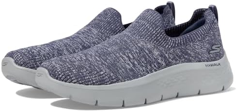Skechers Women's Go Flex-Sky Breeze Casual Slip On Walking Sneaker, Navy/Gray, 9 | Image 3