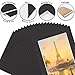 Golden State Art, Black Mat - Bevel Cut, Acid Free, 4-Ply Thick, Signature Friendly - Great for Photos, Pictures, Events, Prints - 5x7 for 4x6, 20-Pack, Mats Only
