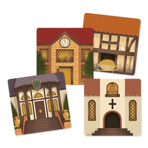 Asmodee Los Hombres Lobo De Castronegro: La Aldea 30 Min Jeu De Cartes Echange De Carte - vue 4