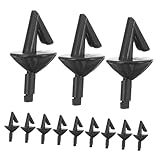 VICASKY 20pcs Fishing Hook Removal Tool Plastic Dehooker for Fish Handling Lightweight and Portable Fishing Gadget for All Anglers