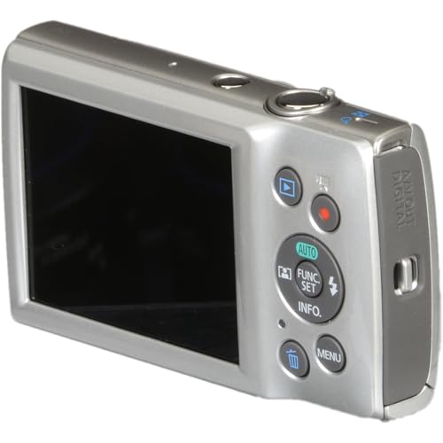 Image of Canon PowerShot ELPH 180 Digital Camera Bundle (Silver) Compact Point and Shoot with Optical Zoom | Easy Controls Lightweight Design for Travel Family and Everyday Photography with Case and 64GB Card