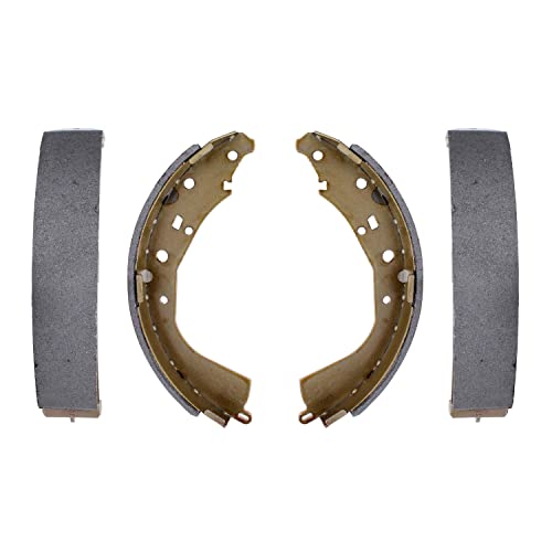 Image of Detroit Axle - Pair Rear Brake Shoes for Toyota 2003-2006 Tundra, 2003-2004 Tacoma, 2001-2002 4Runner, Brake Shoes Set Replacement Brakes