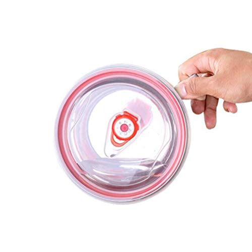 Tigela de aço inoxidável Cabilock com tampa para salada, macarrão, tigela de metal para servir tigel