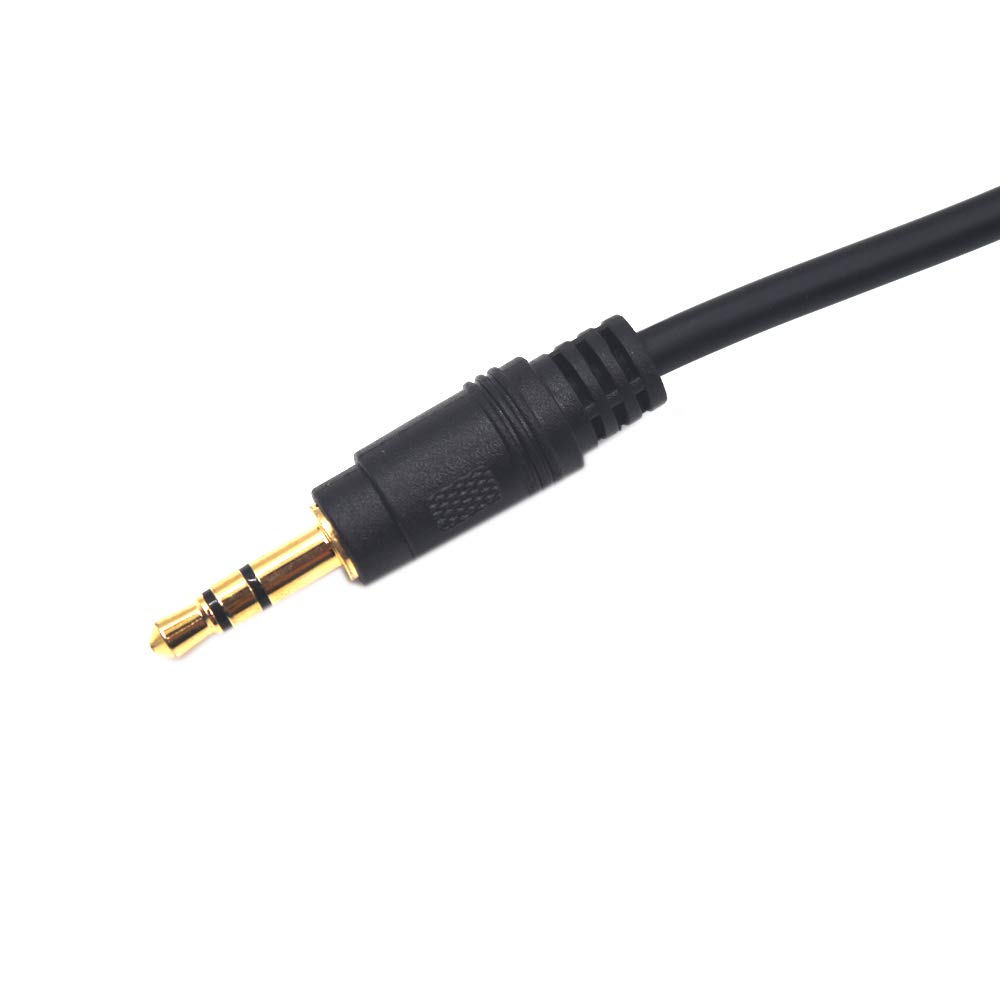 Câble d'extension répartiteur 3,5 mm, prise mâle TRS 3,5 mm vers femelle 3,5 mm TRS 3,5 mm (TRS 3,5 mm)
