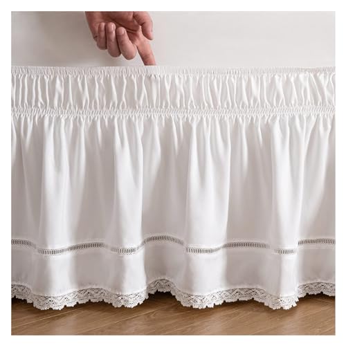 Ropa de cama suave de encaje blanco para dormitorios matrimoniales 3