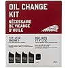 Indian Motorcycle Oil Change Kit for All 60 & 69 Cu In Liquid-Cooled Scout Engines, 4 Quarts 15W-60 Full Synthetic Oil, 1 Oil Filter, 2 Washers, Clutch Performance, Engine Protection - 2880191