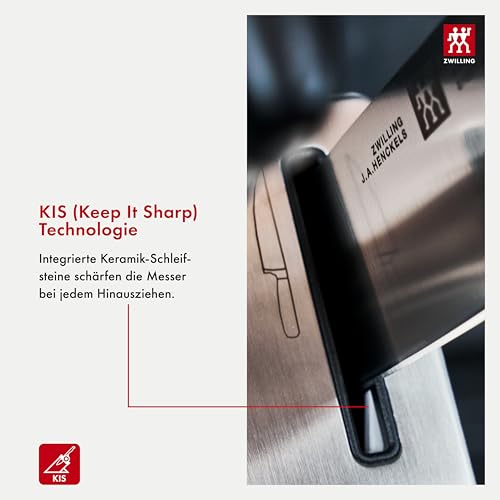 Foto von ZWILLING Vier Sterne Selbstschärfender Messerblock, Made in Germany