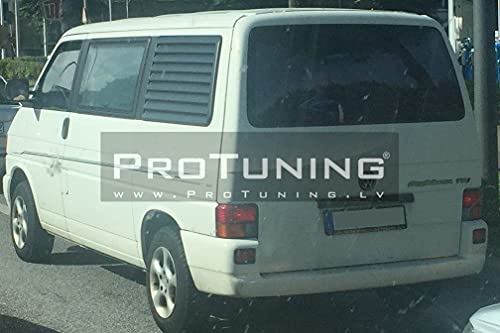 T4 Rear side window cover set de paneles oscurecedores para furgoneta camper