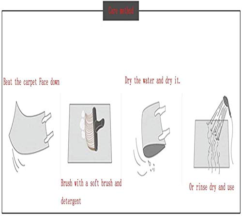 Wlicwei Rug Rectangle Ultra Soft Area Rugs Gray Abstract Maple Leaf Pattern For Living Room Bedroom Bedside Coffee Table Sofa Easy To Clean 160X280Cm_(5'3''X9'2'') #TOP3