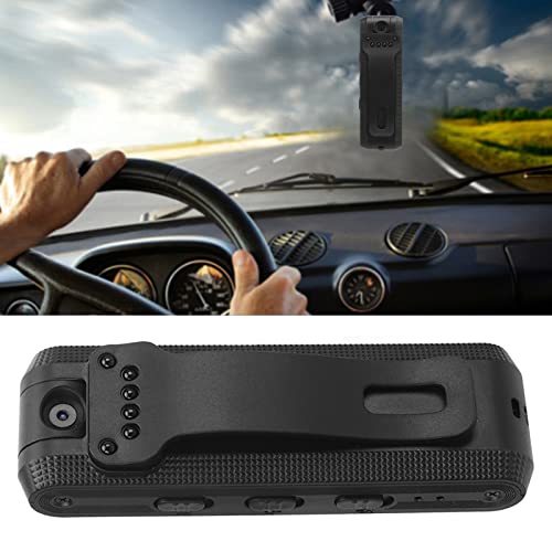 Luqeeg Small Body Camera, 1080P 180° Rotation Lens, Anti-Shake, Waterproof, Night Vision for Outdoor Travel, Camping, Security - Image 2
