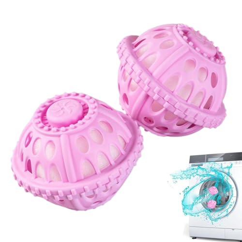 Bolas de lavandería sin detergente, bolas de lavandería para secadora, no detergente, suministros de limpieza del hogar antinudos para familias, estudiantes universitarios, vacaciones, viajes RV