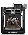 FLASHFORGE AD5X 3D Printer,Smart Multi-Color 3D Printer with IFS,Max 600mm/s High Speed 4 Colors Printing,Fully Auto Leveling,300°C Direct Extruder,for PLA-CF,PETG-CF,Print Size 220x220x220mm