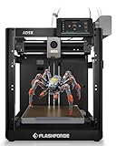 FLASHFORGE AD5X 3D-Drucker,Smart Multi-Color 3D Drucker mit IFS Die 4 Farben Drucken,600mm/s Hochgeschwindigkeits,Automatische Nivellierung,300°C Direktextruder,Druckgröße 220 * 220 * 220mm