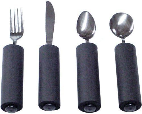 Kinsman Enterprises, Inc. (n) Built-Up Soft Handle Utensil Set/4