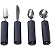 Kinsman Enterprises, Inc. (n) Built-Up Soft Handle Utensil Set/4