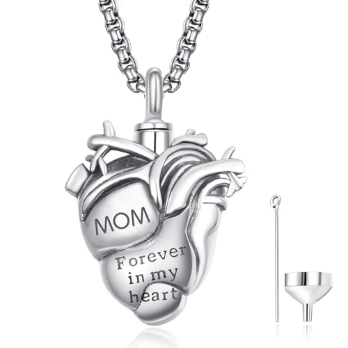 Collier crémation homme en argent pour garder un être cher près du cœur