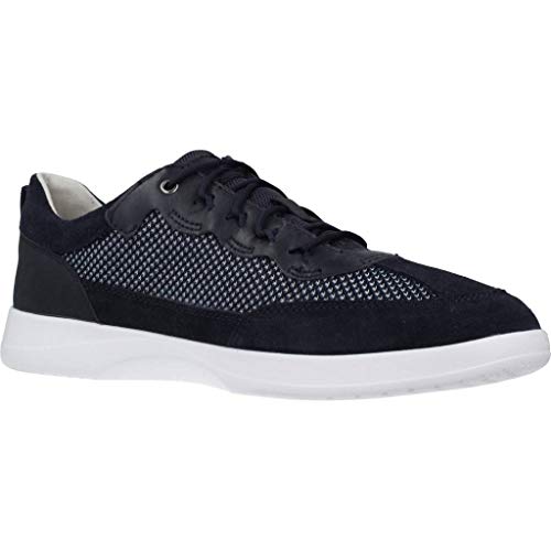 Geox U Kennet A, Sneakers Uomo, Blu (Navy/Avio)