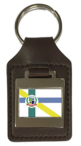 Porte-clés en cuir gravé Embu-Guacu pour ne plus rayer vos objets et protéger vos poches
